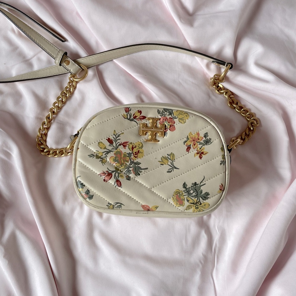 Tory Burch Camera Bag with Floral Design